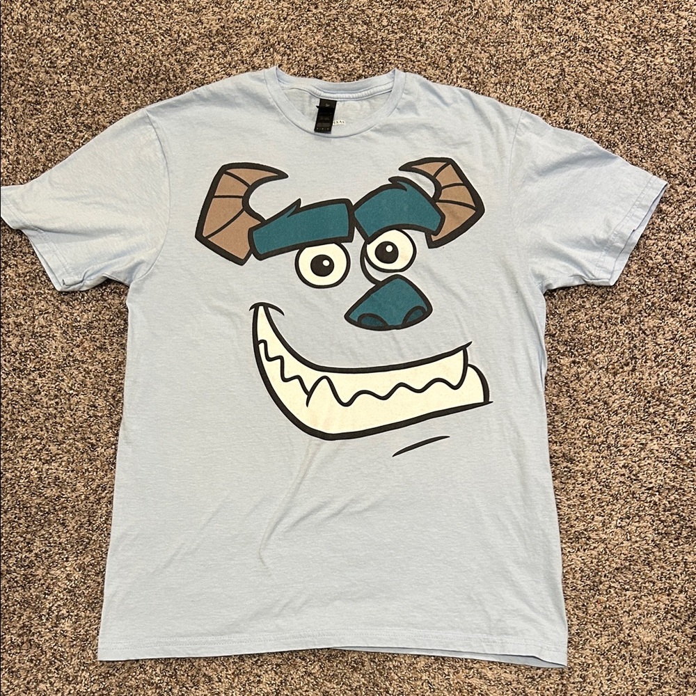 Monsters, Inc. Sully Face Costume Shirt
